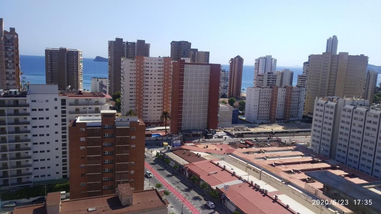 Apto San Angelo Benidorm Vistas Al Mar 400 M Exterior foto