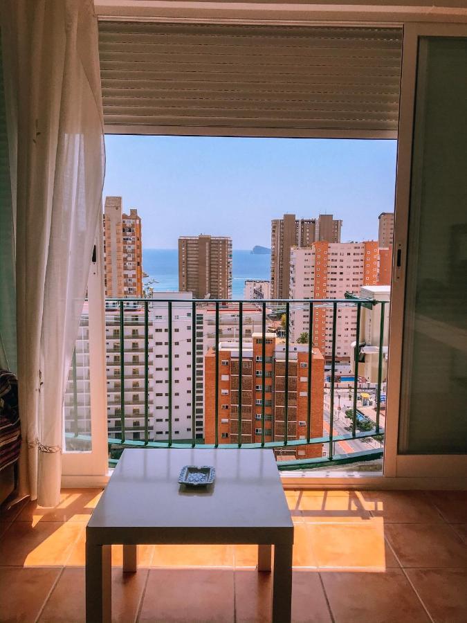 Apto San Angelo Benidorm Vistas Al Mar 400 M Exterior foto