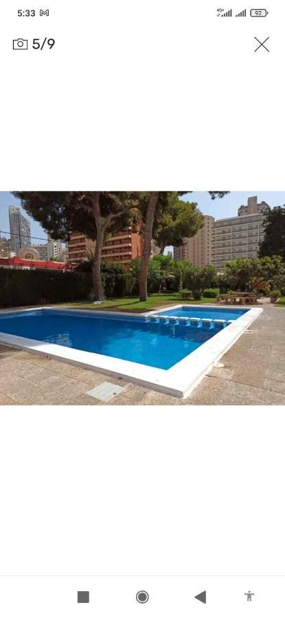 Apto San Angelo Benidorm Vistas Al Mar 400 M Exterior foto