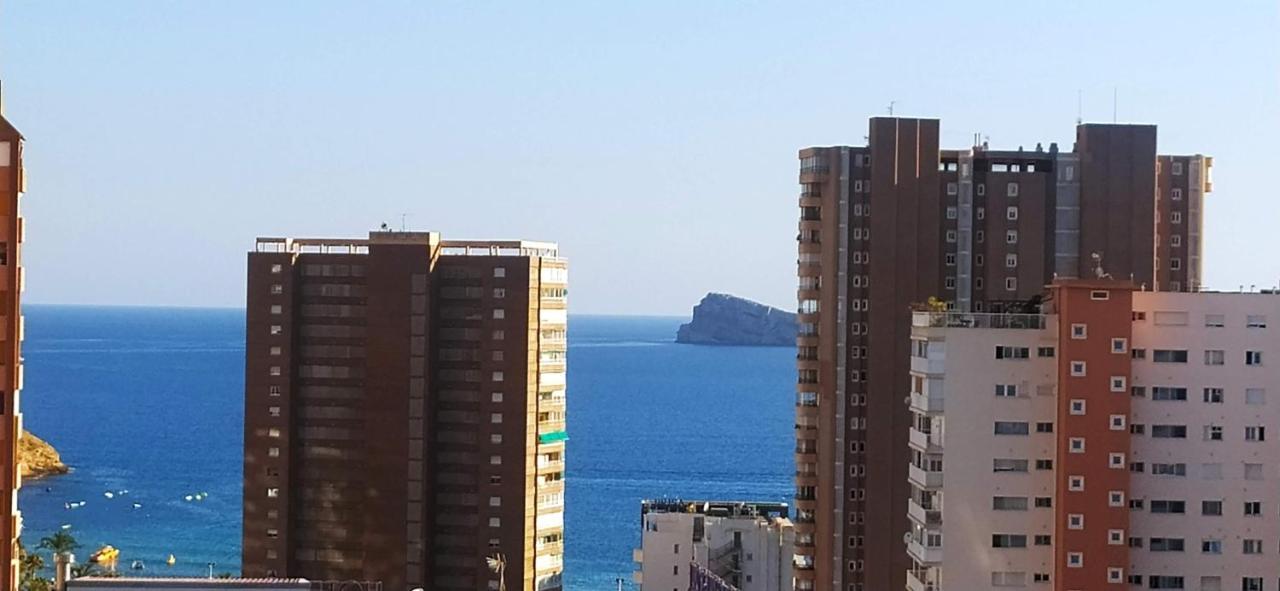 Apto San Angelo Benidorm Vistas Al Mar 400 M Exterior foto