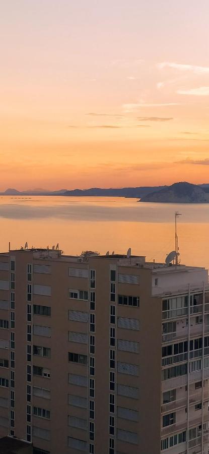 Apto San Angelo Benidorm Vistas Al Mar 400 M Exterior foto