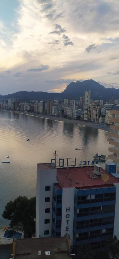 Apto San Angelo Benidorm Vistas Al Mar 400 M Exterior foto