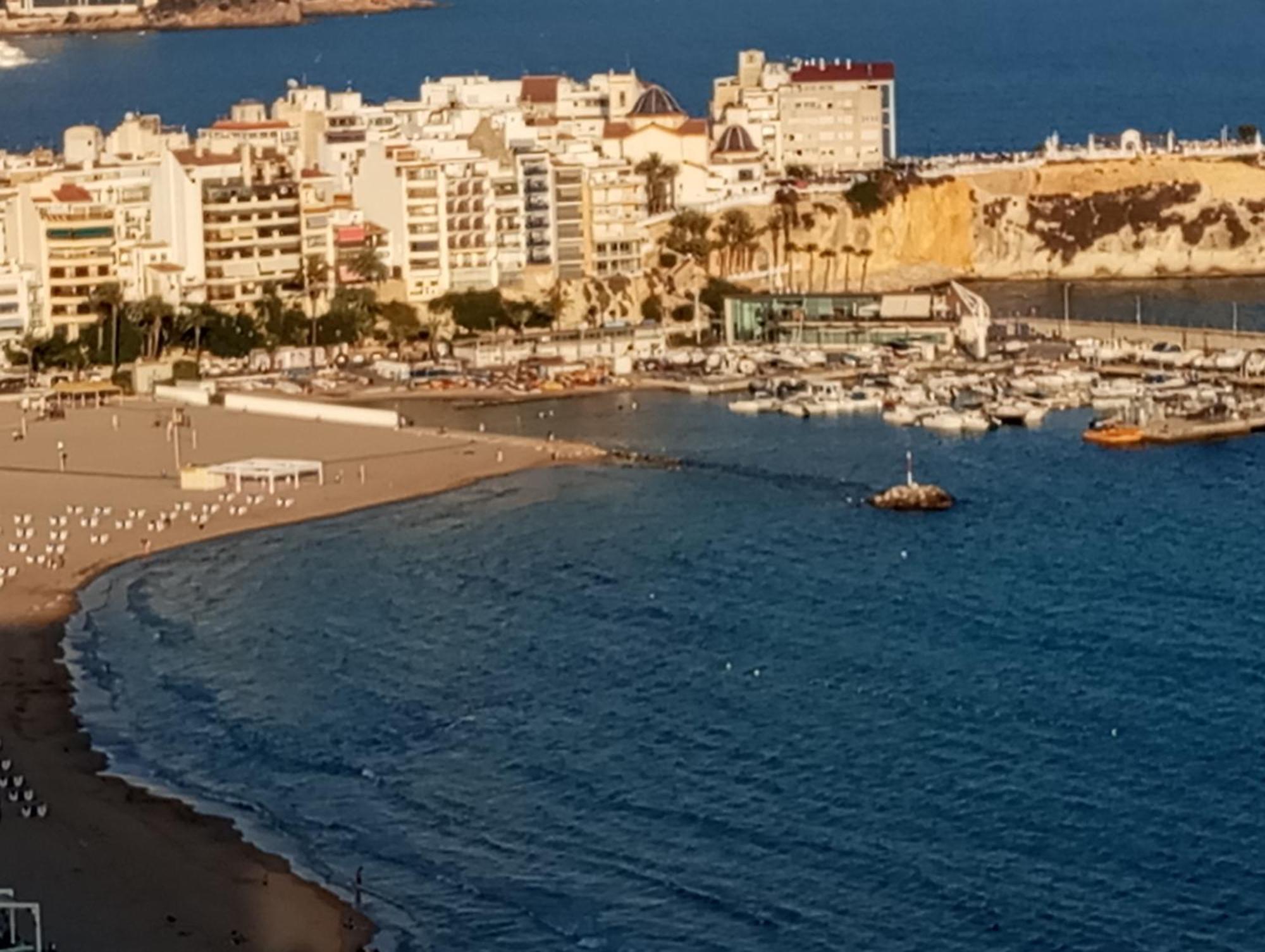 Apto San Angelo Benidorm Vistas Al Mar 400 M Exterior foto