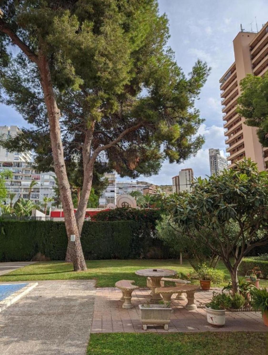 Apto San Angelo Benidorm Vistas Al Mar 400 M Exterior foto