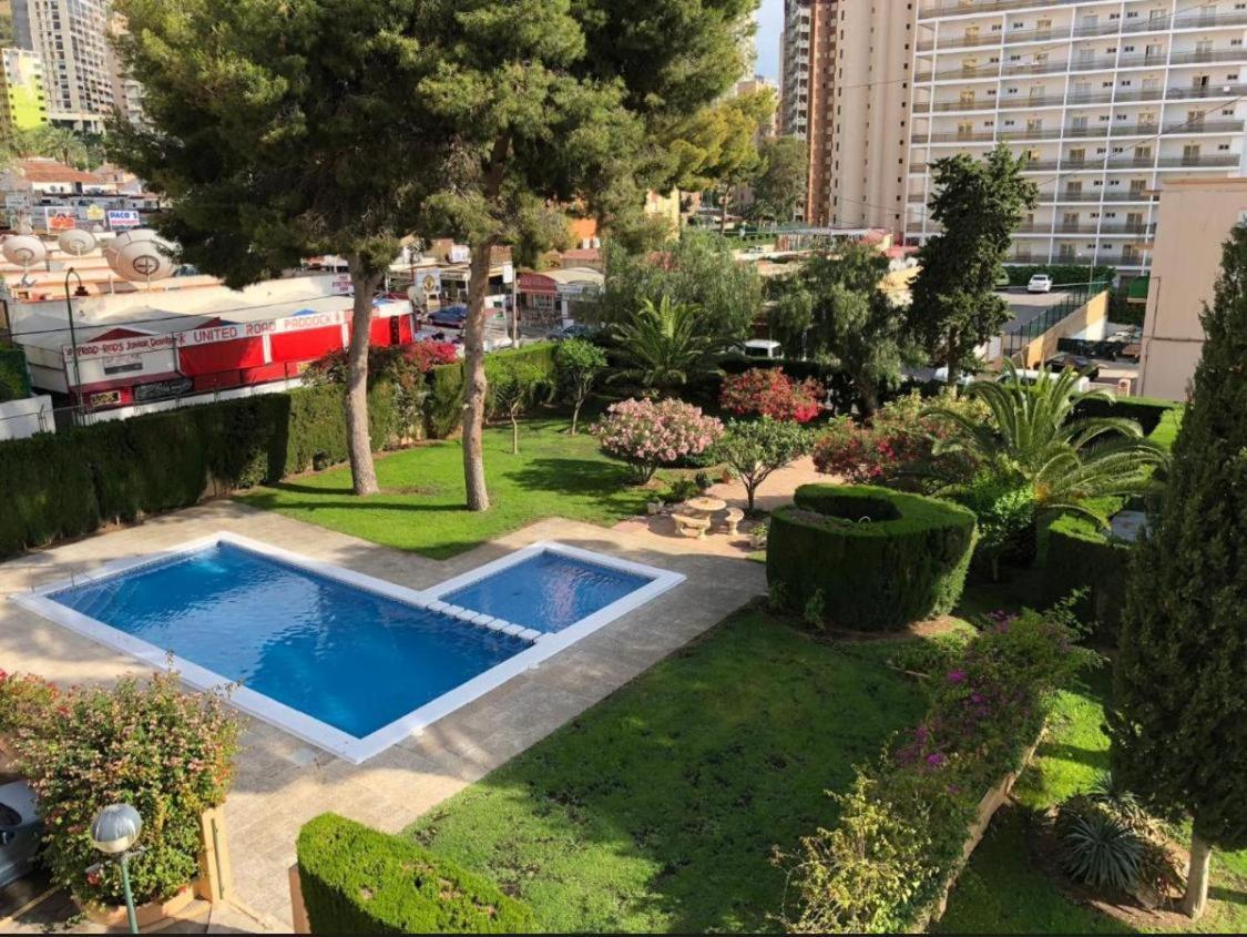 Apto San Angelo Benidorm Vistas Al Mar 400 M Exterior foto